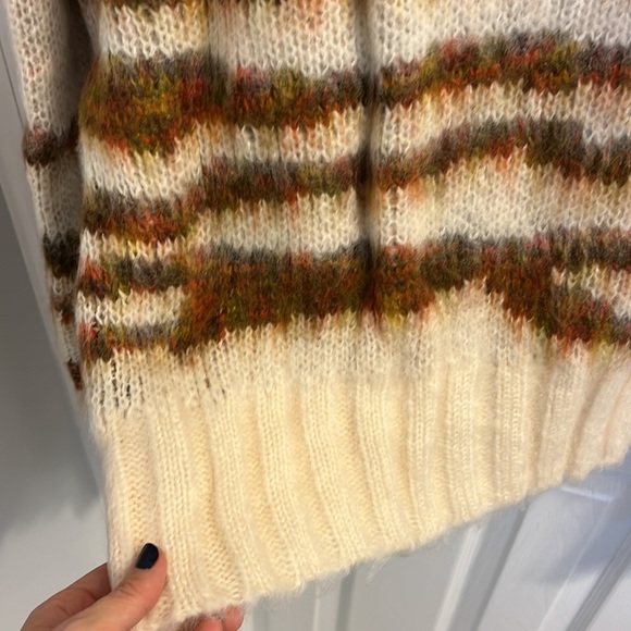 HL Affair multi color wide stripe sweater - Picture 5 of 6